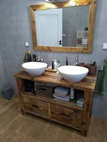 Skrinka pod umývadlo 5" staré drevo "
- 3