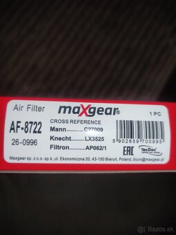 Vzuchovy filter maxgear - 3