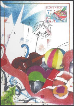 Predám pohľadnice, 4ks Cartes maximus - 3