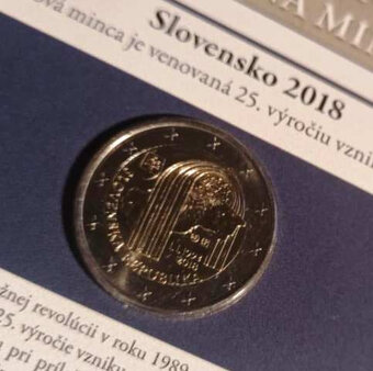 PAMÄTNÉ MINCE - Slovensko 2018 + 2021 - 3