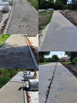 Kompletné realizácie zámkovej dlažby. - 3