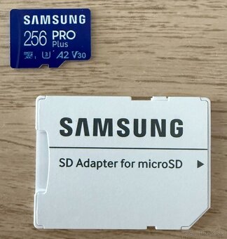 Samsung MicroSDXC 256 GB PRO Plus + SD adaptér - 3