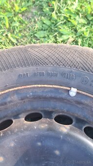 Predám 4ks zimné pneumatiky 205/60 R16 s diskami 5x114,3 - 3
