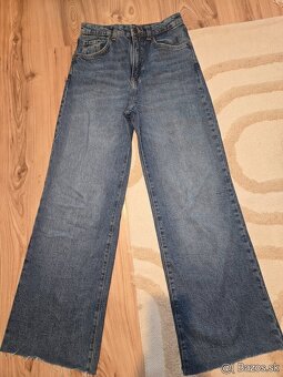 Džínsy wide leg vel.34/36 - 3