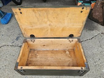 Vojenska drevena krabica bedňa 2. - 3