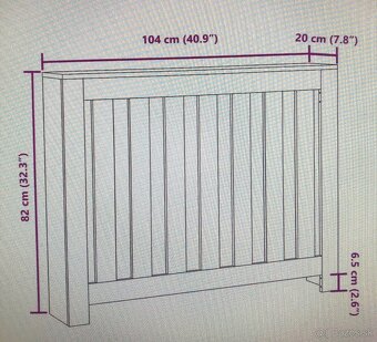 Kryt na radiátor - 3