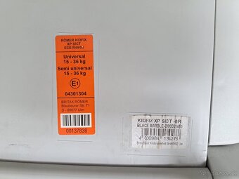Následná sedačku Britax – Römer pre 15-36kg - 3
