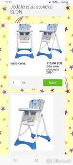 Detská jedálenská stolička - 3