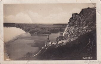 Staré pohľadnice a foto Bratislava, Devín, hrad - 3