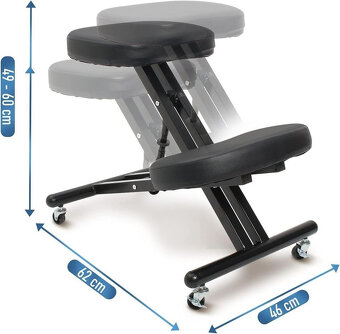 Kľakosed / Ergonomická kolenná stolička Todeco - 3