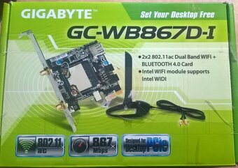 GIGABYTE GC-WB867D-I  PCI Express Wifi - 3