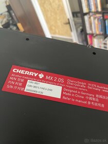 Klávesnica Mx cherry 2.0S + myš - 3