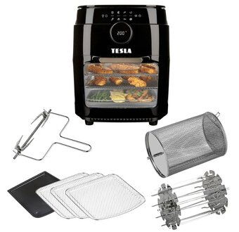TESLA AirCook & Grill QG700 3x pouzita - 3
