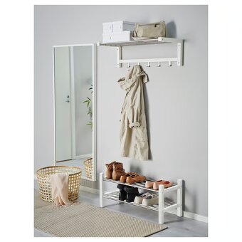 Sada ikea nábytku TJUSIG do predsiene (regál + vešiak) - 3