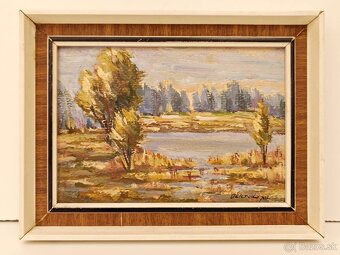 Obrazy Josef OŠKRDA, olejeomalby 46x53 - 3