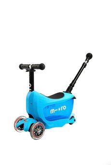 Predám kolobežku / odrážadlo Micro Mini2go Deluxe+ Blue - 3