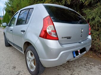 Dacia Sandero 1,4i, Nová STK EK, 115 000 Km, rok 12/2009 - 3
