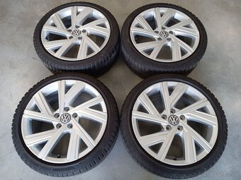 4ks zimne ALU 5x112 R18 7,5J ET51 Original VOLKSWAGEN - 3