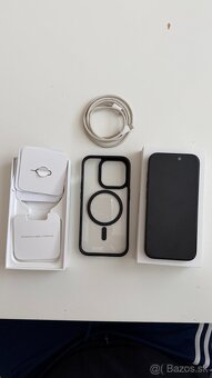 Predám iPhone 15 PRO 128 GB, zdravie batérie 90%, 2-ročný. - 3