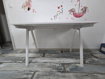 Ikea Trotten Stol biela 140×80 uplne nova - 3