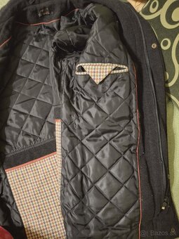 Pánsky vlnený kabát - 3