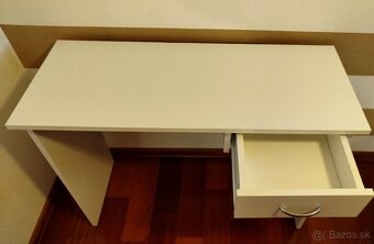 Biely písací stôl - 3