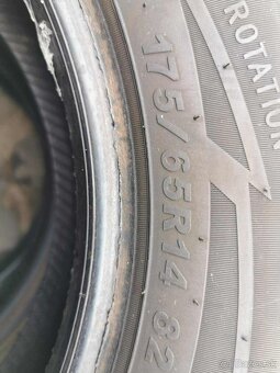 Predám 4 zánovné zimné pneumatiky - 3