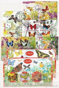 Zostava hárčekov - motýle - 3