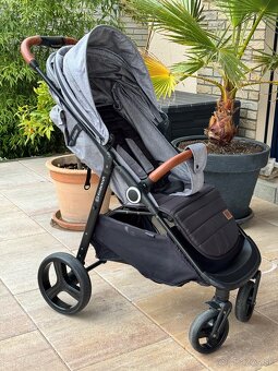 Kočík KINDERKRAFT Grande Plus Grey - 3