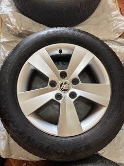 Originál alu disky Škoda 5x112 R16 - 3