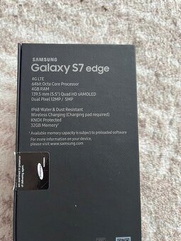 Galaxy S7 Edge 32GB Black ónyx na diely - 3