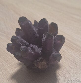 Prírodný Fialový Ametyst Phantom - typ 4 - 3