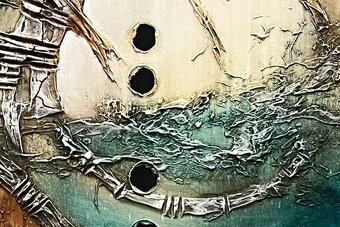 Abstraktný obraz 90x50 cm - 3