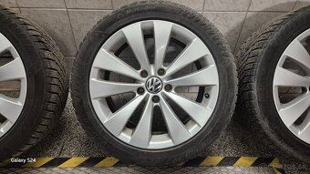 Predám zimnú sadu disky+pneumatiky 5x112 R17 - 3