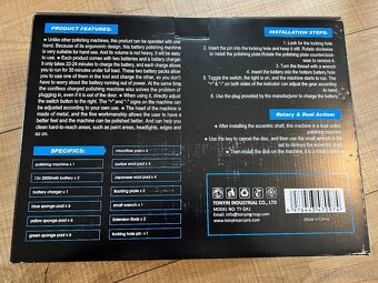 Bezdrôtová leštička Tonyin Nano - 3