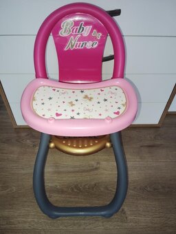 Stolička na kŕmenie pre bábiky Smoby - 3
