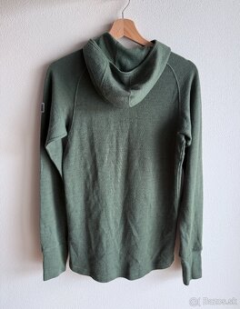 Merino mikina Devold Expedition Merino 235 Hoodie Man Green - 3