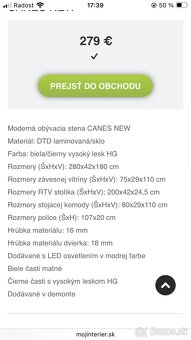 Obývacia stena - 3