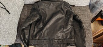 Kožená moto bunda - krivák - 3