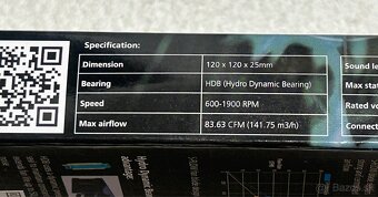 Ventilator akasa viper 120mm AK-FN065 - 3