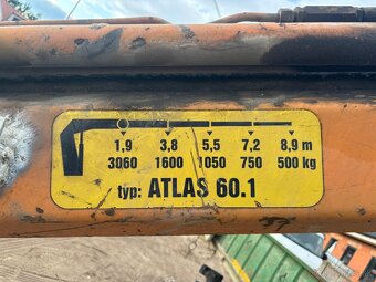 MAN L2000 hakovy kontajner+hydraulická ruka - 3