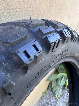 Mitas E-07+ DAKAR 150/70 B17 + 110/80 B19 – ako nové, DOT 20 - 3