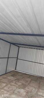 Garáž plechová 3x5m, silný plech AKCIA - 3