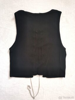 Crop top s kamienkami Zara - 3