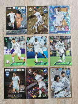 Real Madrid - futbalové kartičky - 3