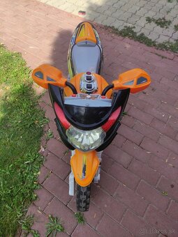 Elektrická motorka J518 - Oranžová - 3