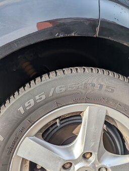 Alu disky + zimné pneumatiky 195/65/R15 - 3