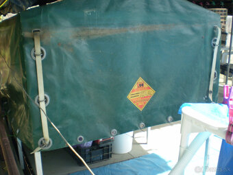 plachta a rám na prívesný vozík - 3