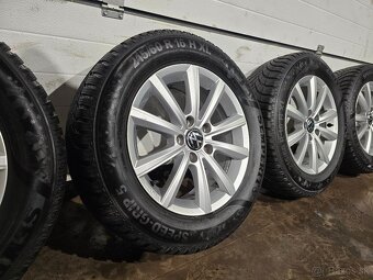 Zimná Sada Volkswagen Passat B8+Zánovné Pneu 215/60 R16 - 3