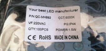 LED Moduly 1,5W na 230V - 3